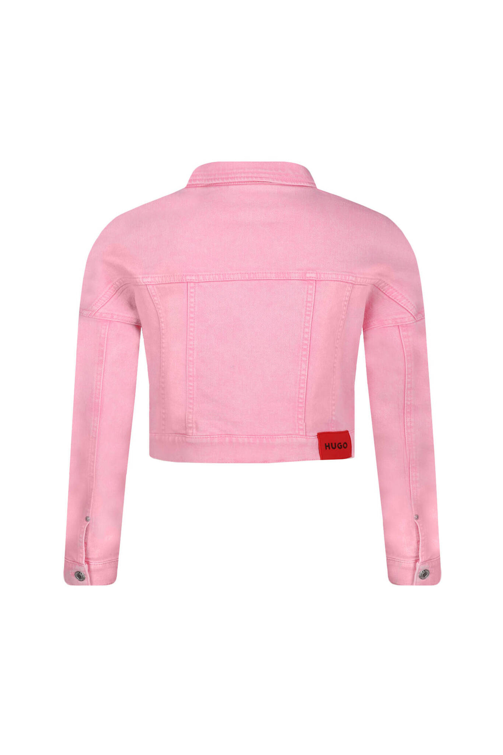 Джинсовая куртка HUGO KIDS - розовый(G00090)