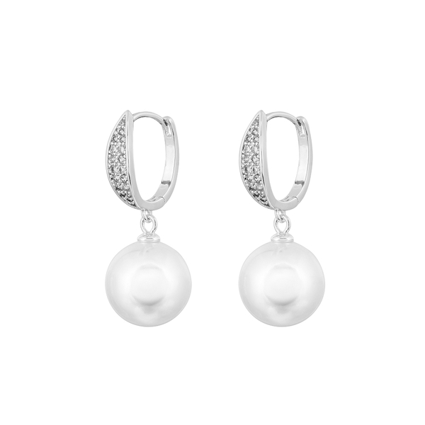 Серьги Fiore Luna WHITE PEARL ABE25386-03 S