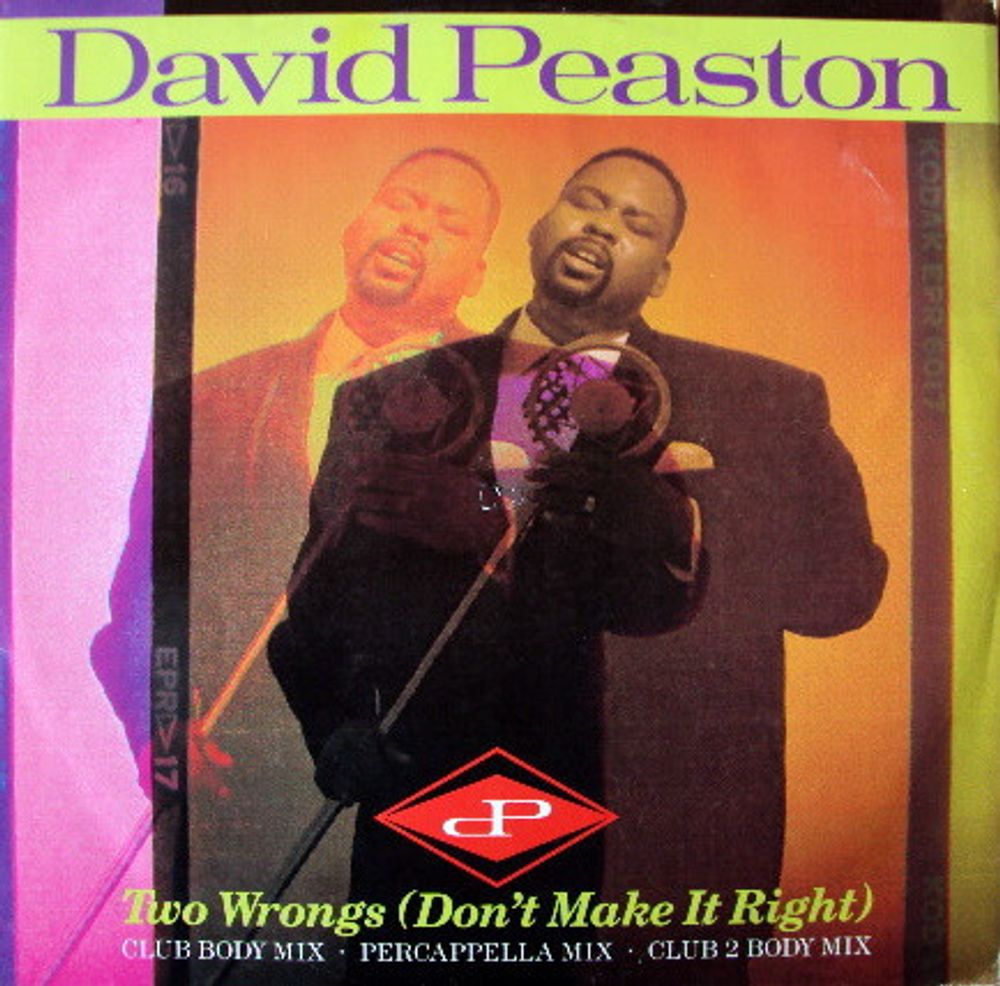 David Peaston – Two Wrongs (Don&#39;t Make It Right)