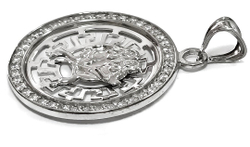 Ювелирная подвеска "Близнецы", серебро