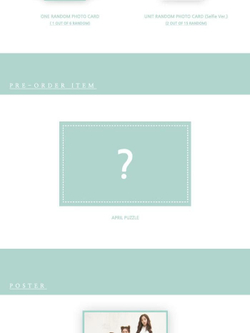Альбом APRIL - PRELUDE 3rd Mini Album