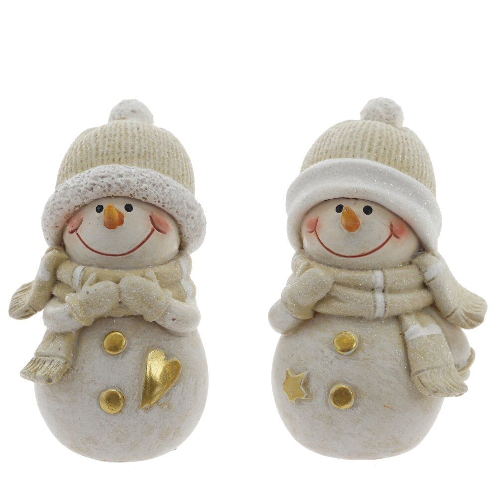GAEM Фигурка декоративная "Снеговик", L5 W5 H8 см, 2в.