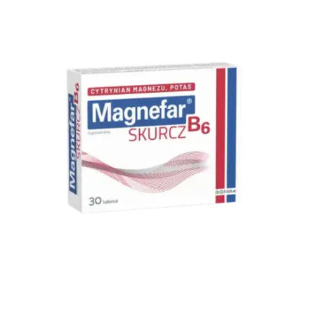 Magnefar B6 Skurcz - 30 таблеток в пленочной оболочке