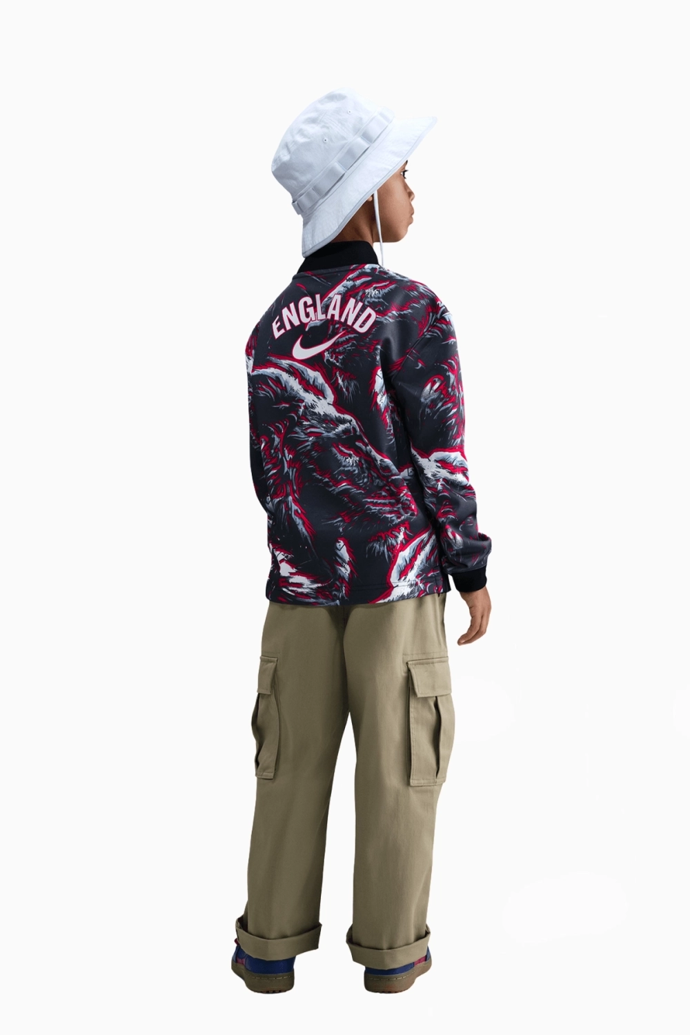 Футболка с длинными рукавами Nike England Goalkeeper Authentic Junior - темно-синий