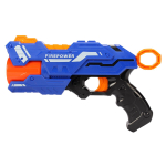 Пистолет с мягк.пулями, коробка 636