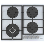 Газовая стеклянная варочная панель Korting HGG 6734 CTW фото 