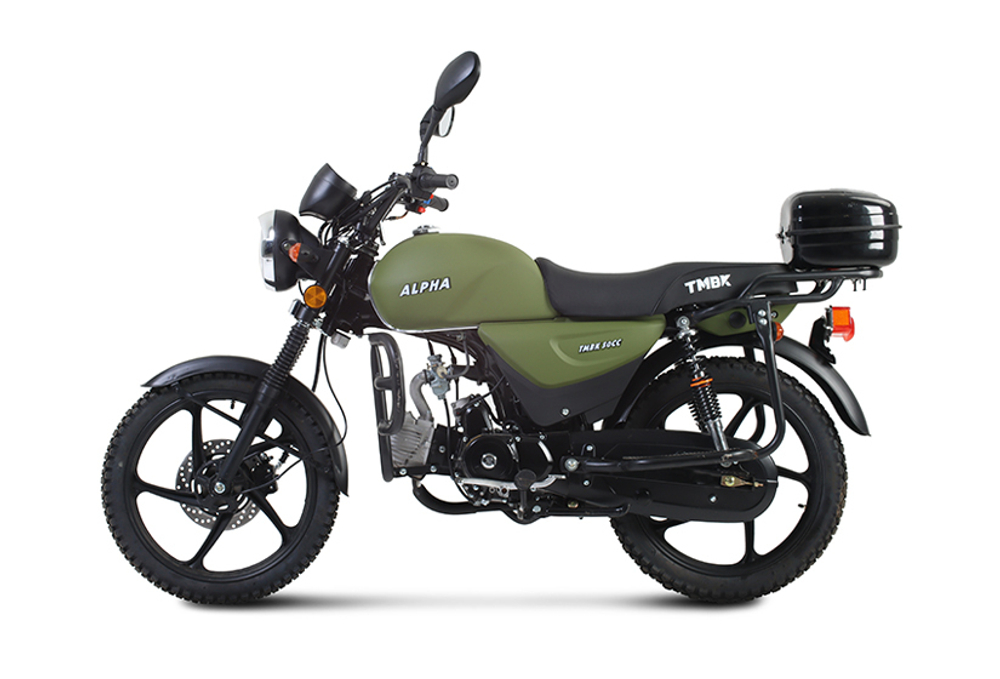 Мопед TMBK ALFA 50cc Зеленый
