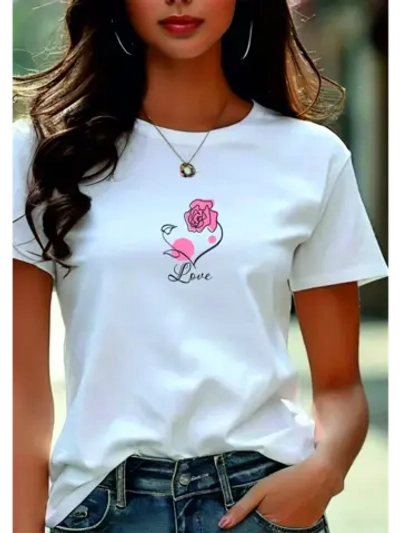 Футболка белая Love