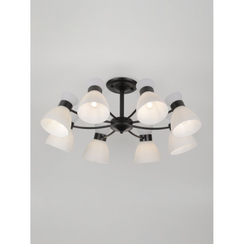 Люстра Rivoli Aemilia 9185-308 8хЕ27 60 Вт модерн | Лайт