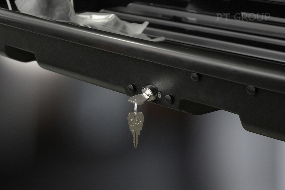 Бокс-багажник на крышу Аэродинамический "Turino Sport" ДВУСТОРОННЕЕ открывание 510л