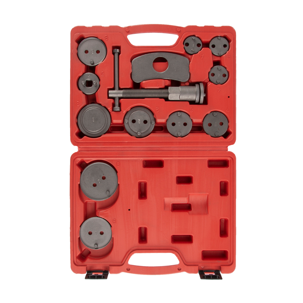 WDK-214380 Приспособление для утапливания поршней тормозного цилиндра набор 12 предметов