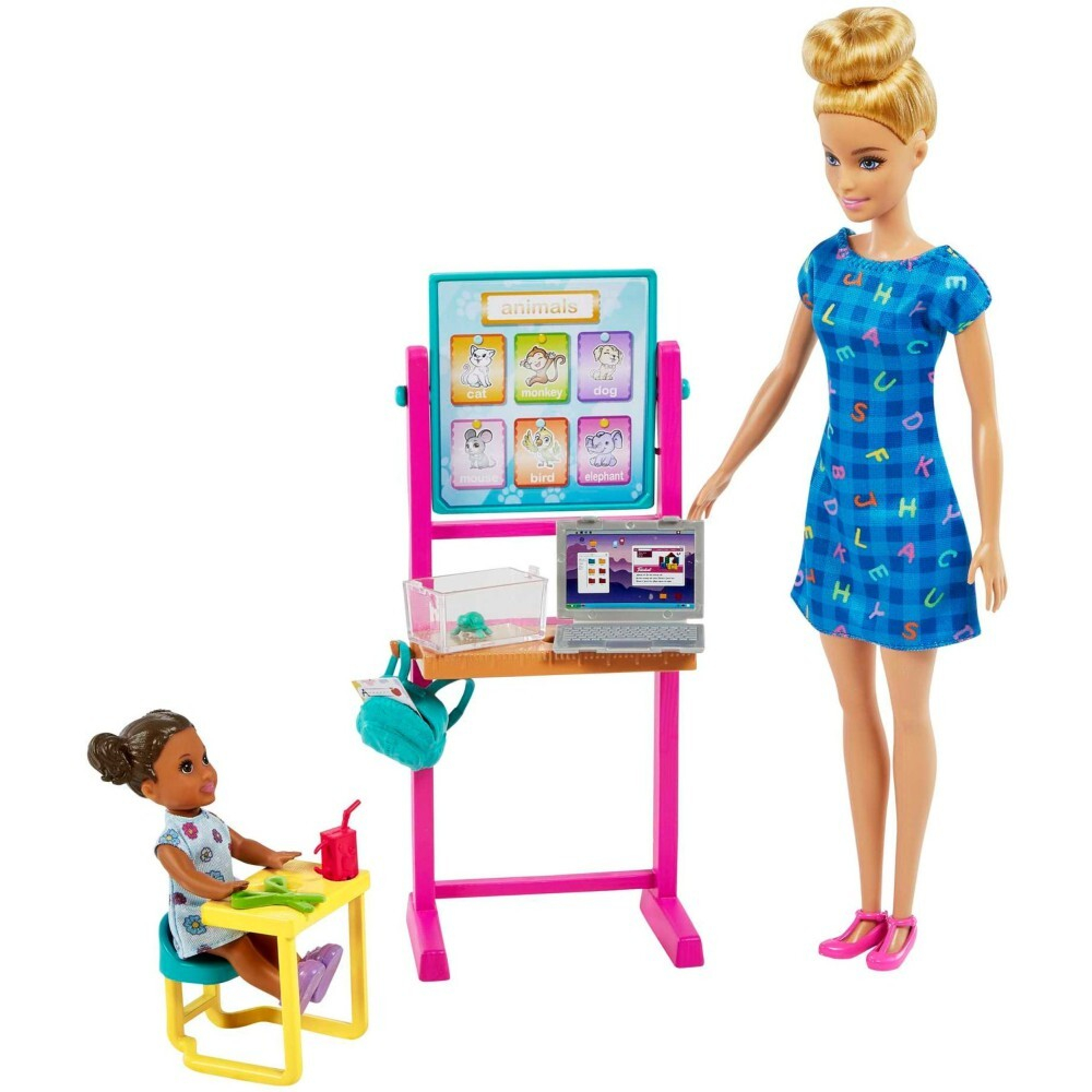 Barbie - Кукла-учительница + аксессуары HCN19 / артикул   DHB63 HCN19  / GTIN 194735015429