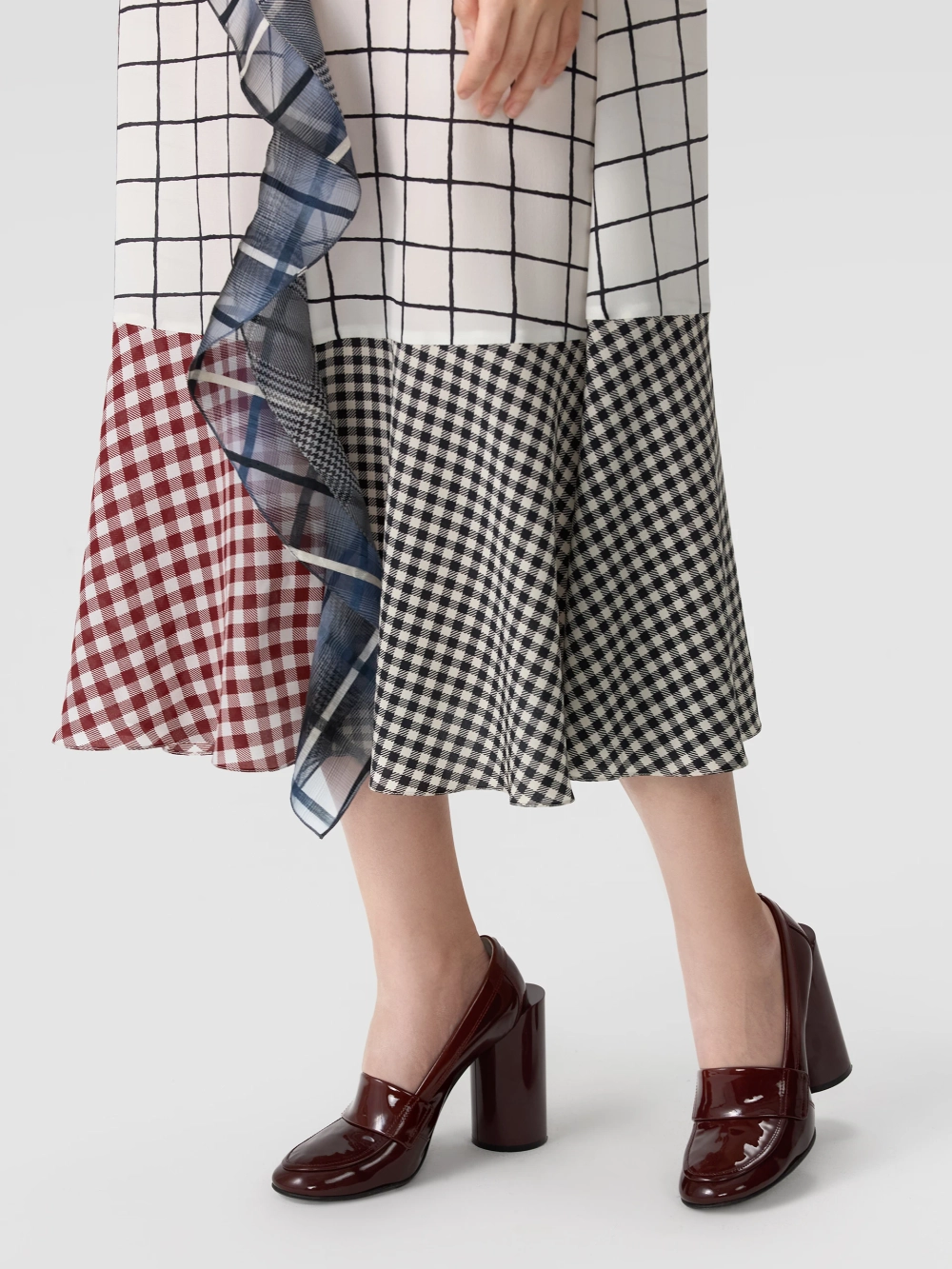 Платье с воланами OLA OLA