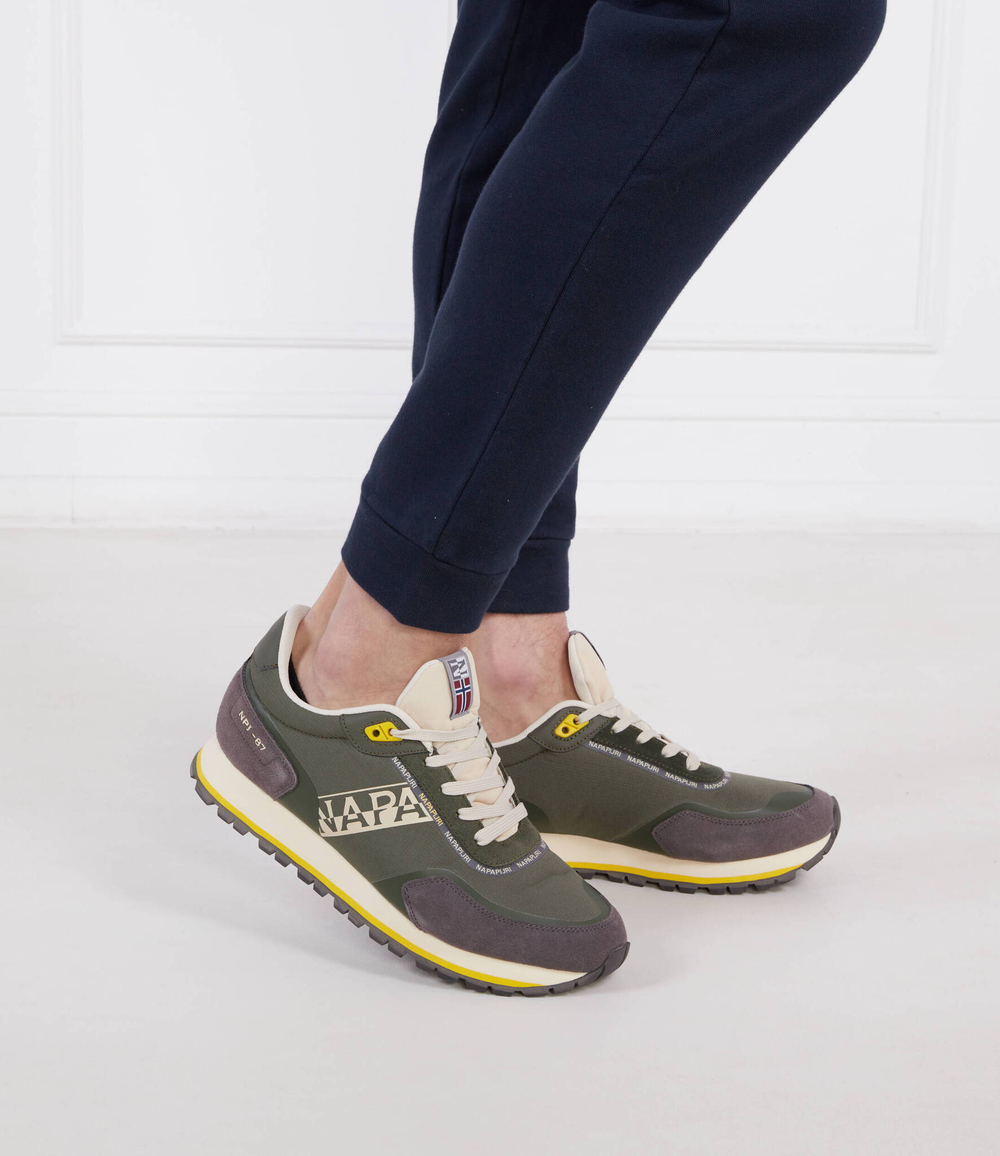 Кожаные кроссовки lotus Napapijri - зеленый(NP0A4HLG)