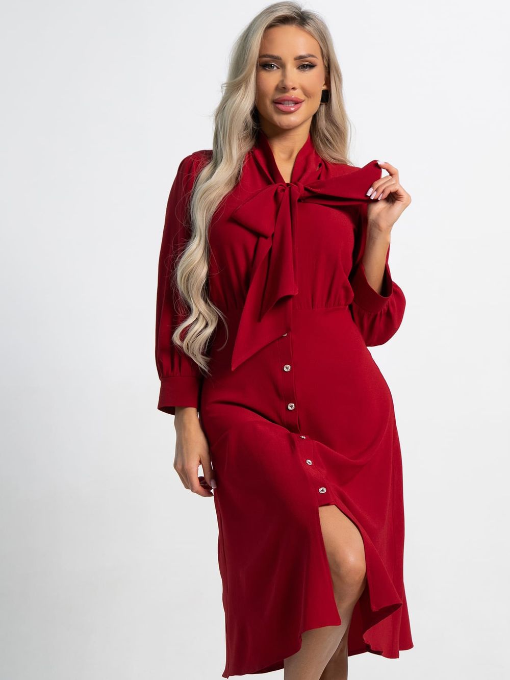 Платье Берта (красное) П15494-34М LT Collection