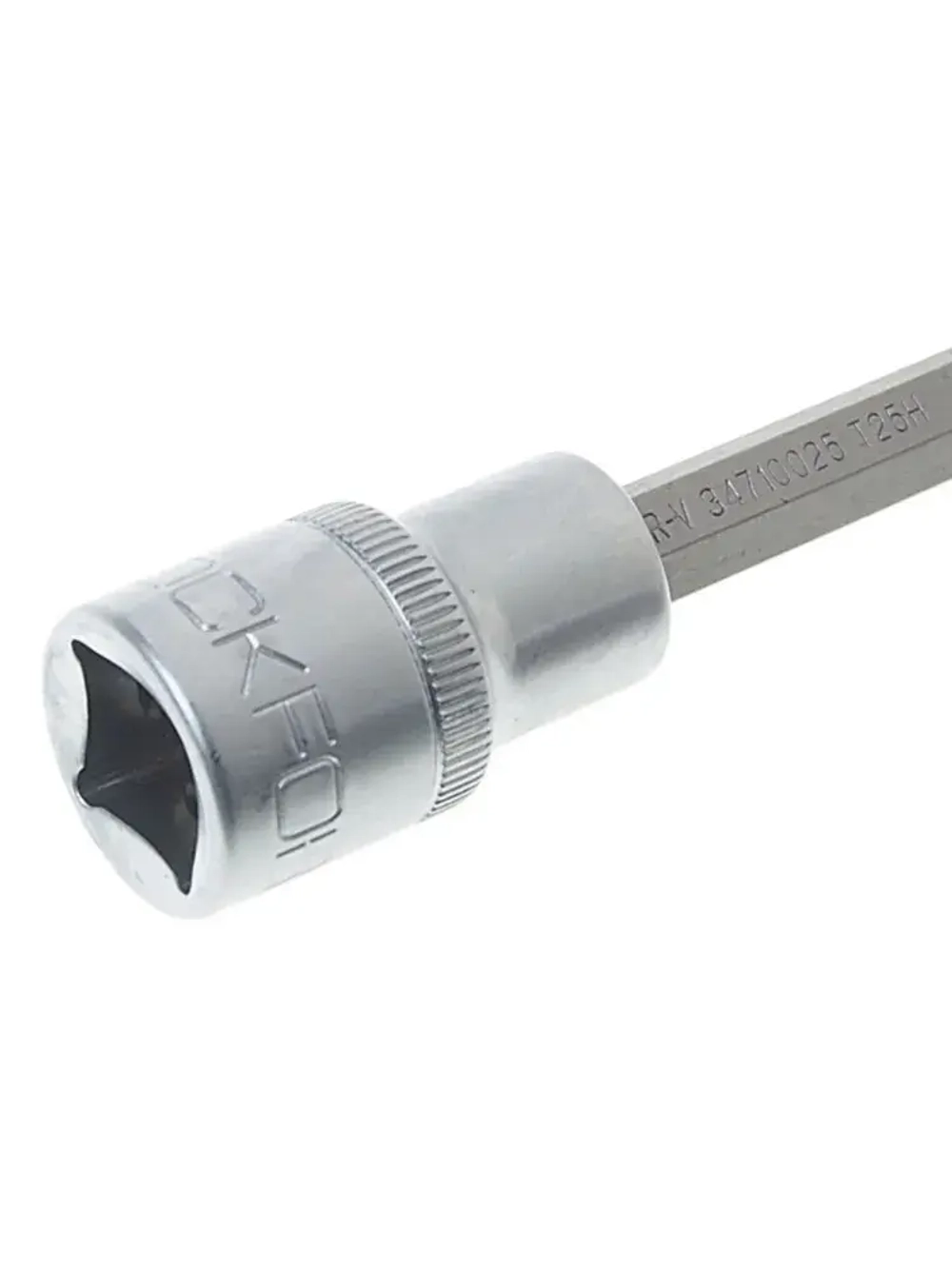 Головка-бита TORX T25 с отверстием 1/2" (L-100мм) ROCKFORCE RF-34710025