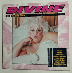 Винтажная виниловая пластинка LP Divine The Story So Far (Japan 1986) (No Obi)