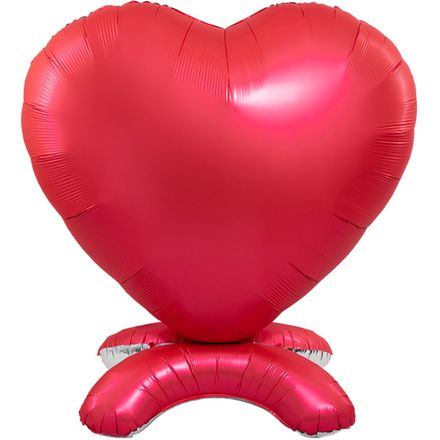 Ростовой шар "Большое красное сердце"