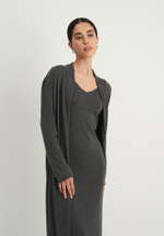 Кардиган NARINA, серый меланж