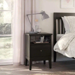 Комплект мебели д/спальни  - IKEA IDANÄS/IDANAS, 200x160, коричневый/светло-коричневый, ИДАНЭС ИКЕА