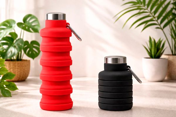 Новинка – складная силиконовая бутылка Gets!