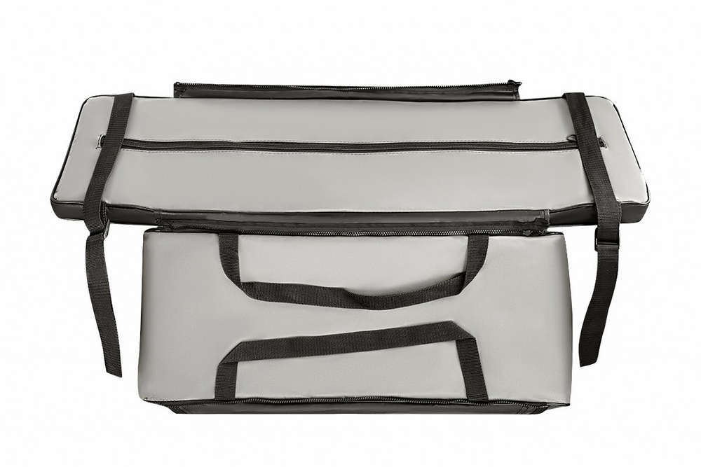 Накладки на банки комплект 91х25 Yachtman серый-черный