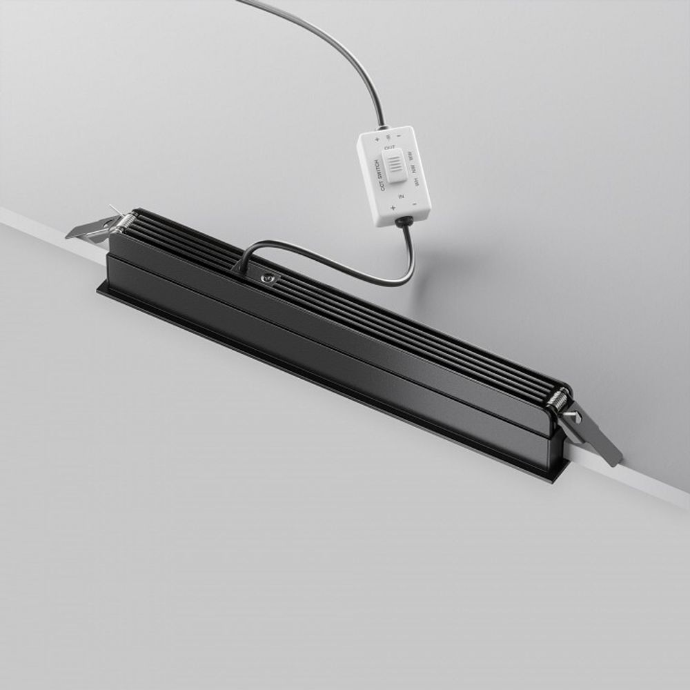 Встраиваемый светильник Maytoni Parete DL100-12W2.7-3-4K-B