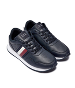 Кожаные кроссовки Tommy Hilfiger - темно-синий(FM0FM05121)