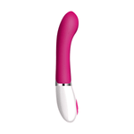 Темно-розовый вибратор 19,5см для стимуляции точки G Pretty Love Daniel G-spot Vibrator Dark Pink BI-014222