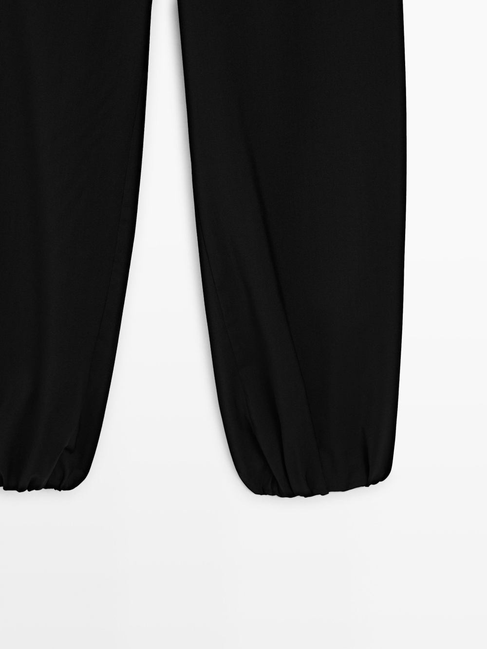 Massimo Dutti Джинсы Barrel Fit свободного кроя, черный