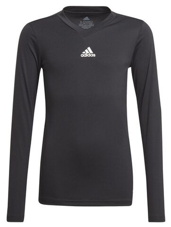 Футболка для мальчика теннисная Adidas Boys Team Base Tee - черный