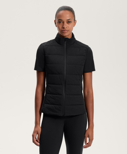 Oysho Технический жилет с подкладкой FELLEX®, черный