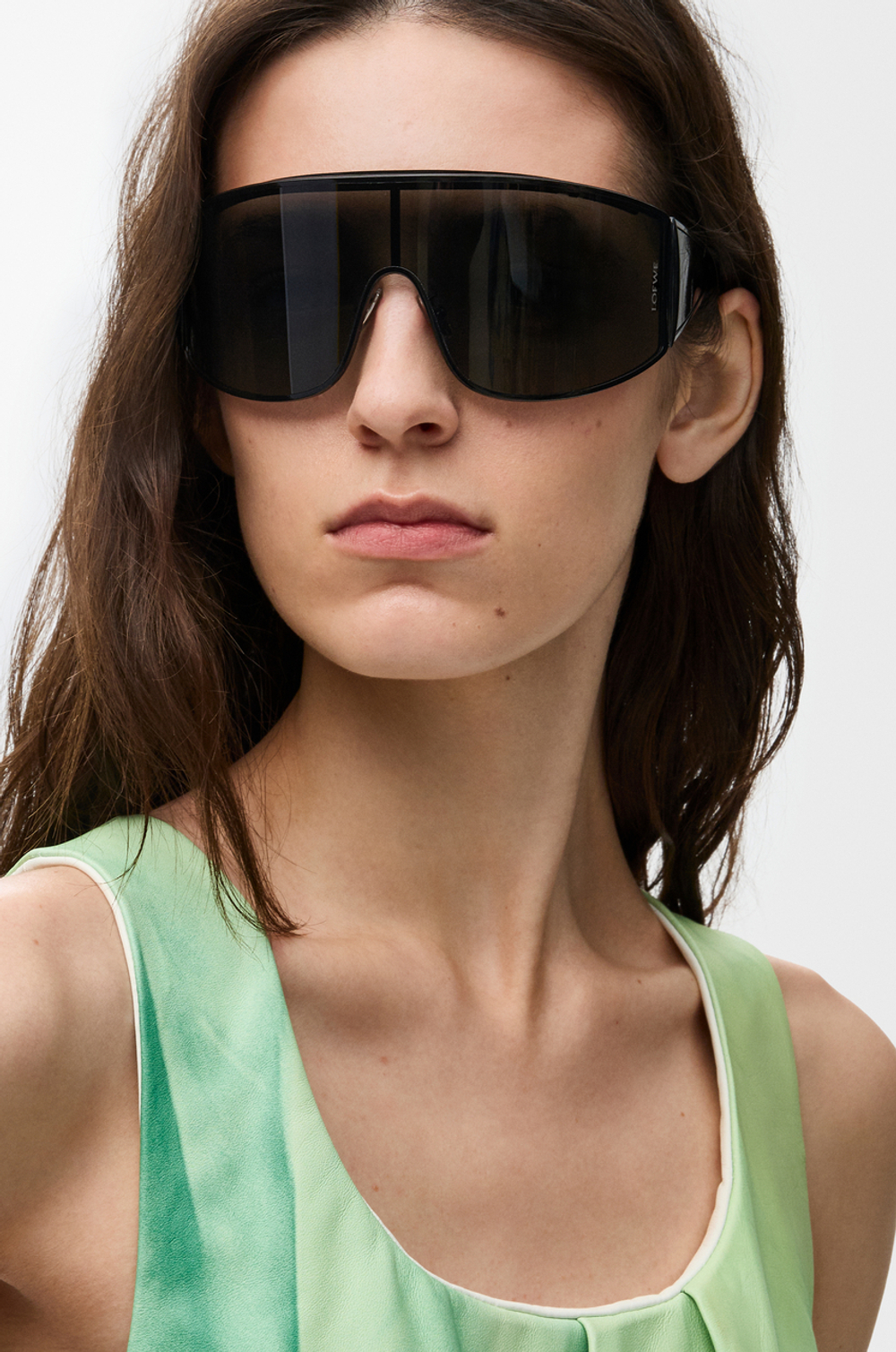Loewe Солнцезащитные очки Speed ​​Mask, черный