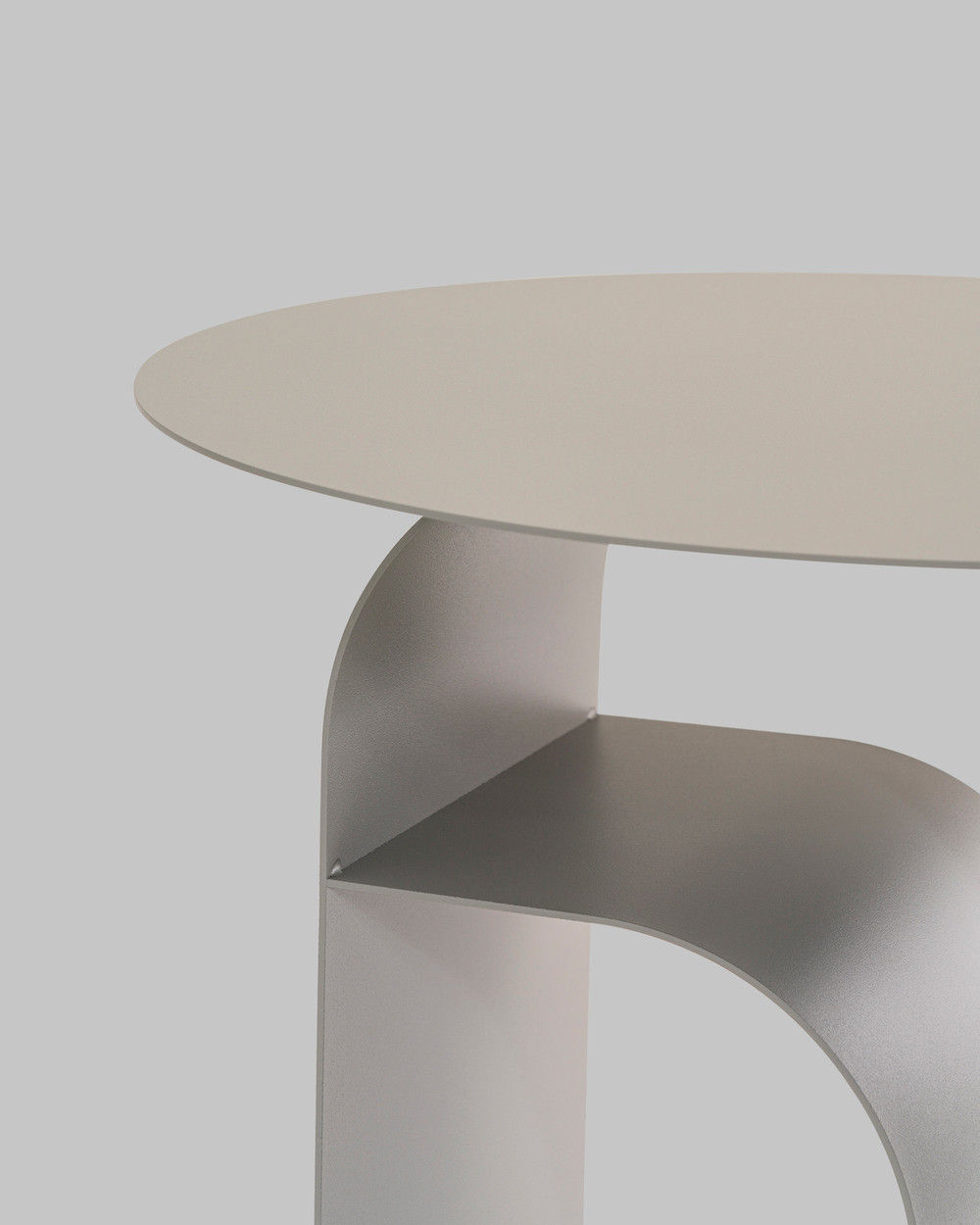 Журнальный столик Arwel металл темно-серый