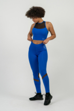 Топ FIT ACTIVEWEAR PADDED SPORTS BRA 437 Синий