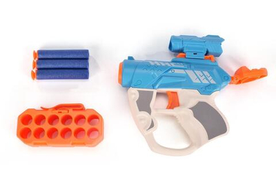 Пистолет с мягк.пулями, коробка 8006A