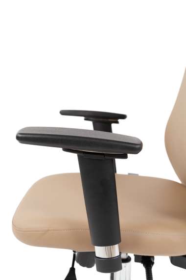 Офисное кресло Chairman 500LUX Россия экокожа бежевый