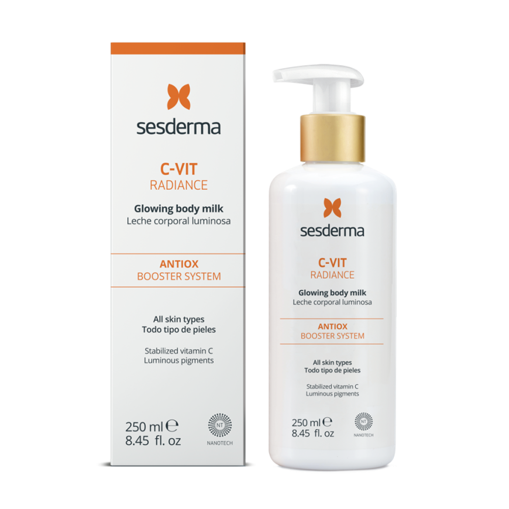 C-VIT Молочко для тела с сияющими пигментами