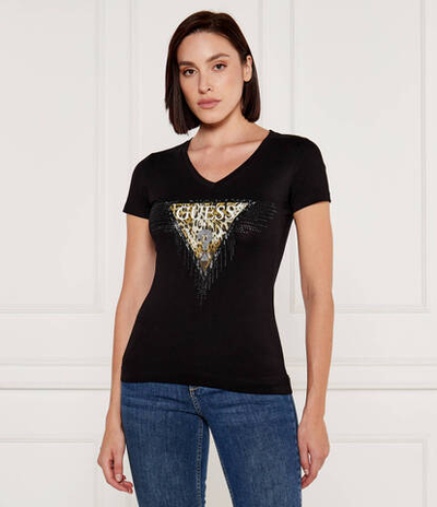 Футболка GUESS - черный(W4BI18 J1314)