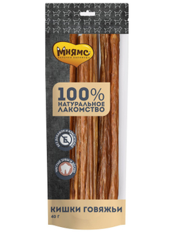 Лакомство Мнямс На каждый день для собак Кишки говяжьи 40 г