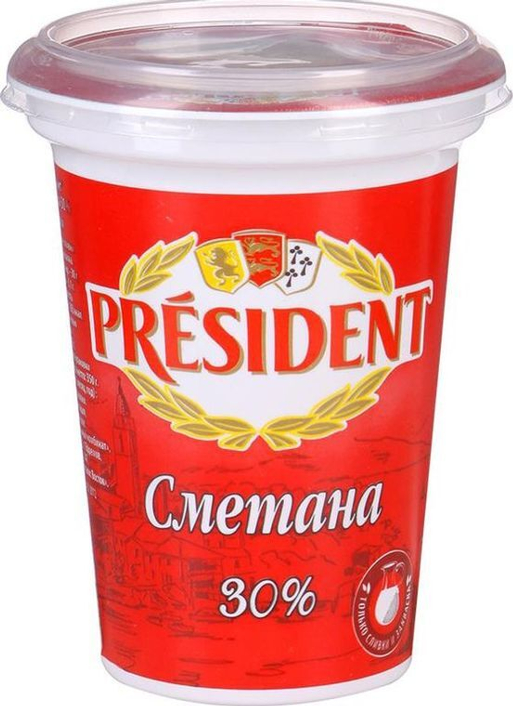 Сметана PRESIDENT 350 г 30%