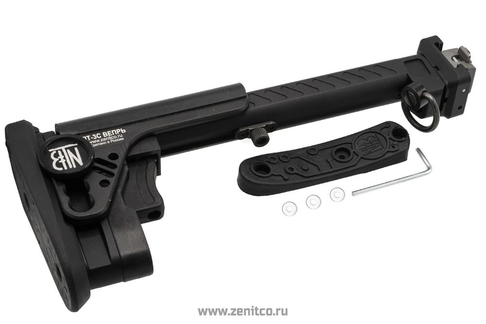 Приклад телескопический ПТ-1С Вепрь, Зенитка