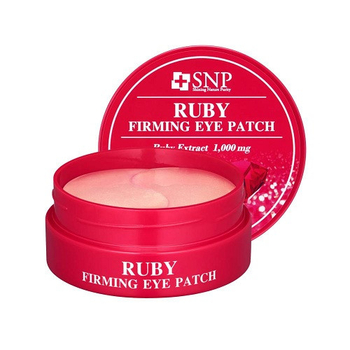 Патчи SNP с пудрой рубина 1 мг Ruby Firming Eye Patch Premium, 60 шт