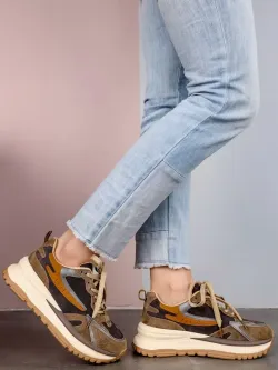 Кроссовки женские натуральная кожа