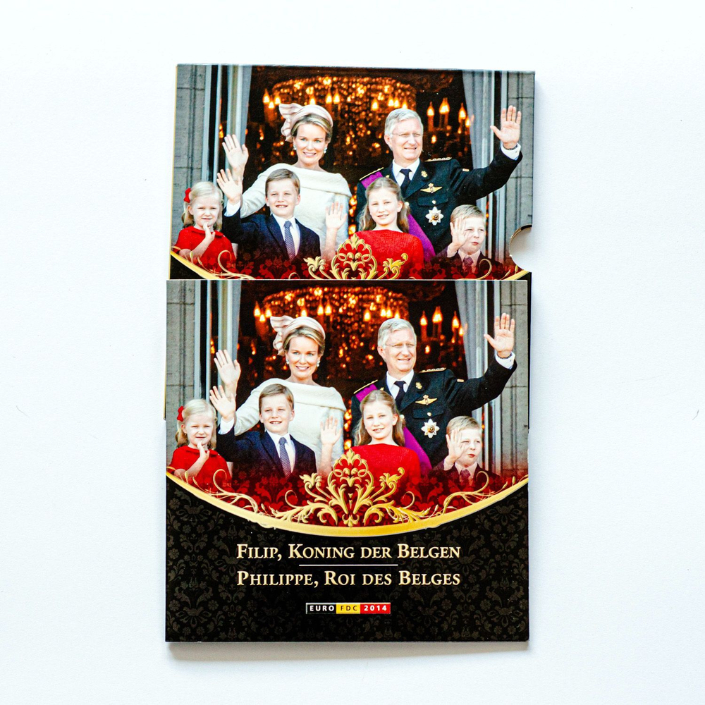 Belgium 2014 Year Set – "Filip Koning der Belgen" (Philippe, King of the Belgians)