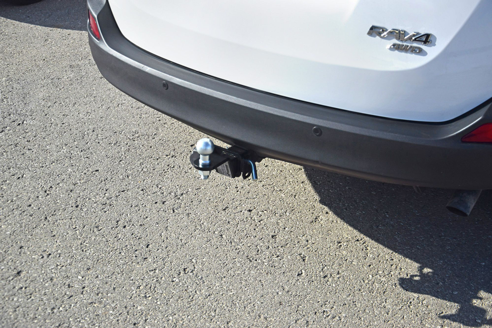 Фаркоп с унив. электрикой Smart, съемный квадрат, для TOYOTA RAV4 2013-2018 (паспорт и сертификат) ПТ ГРУПП.TRV-13-991122.00