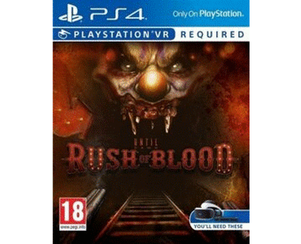 Until dawn Rush of Blood (PS4) NEW