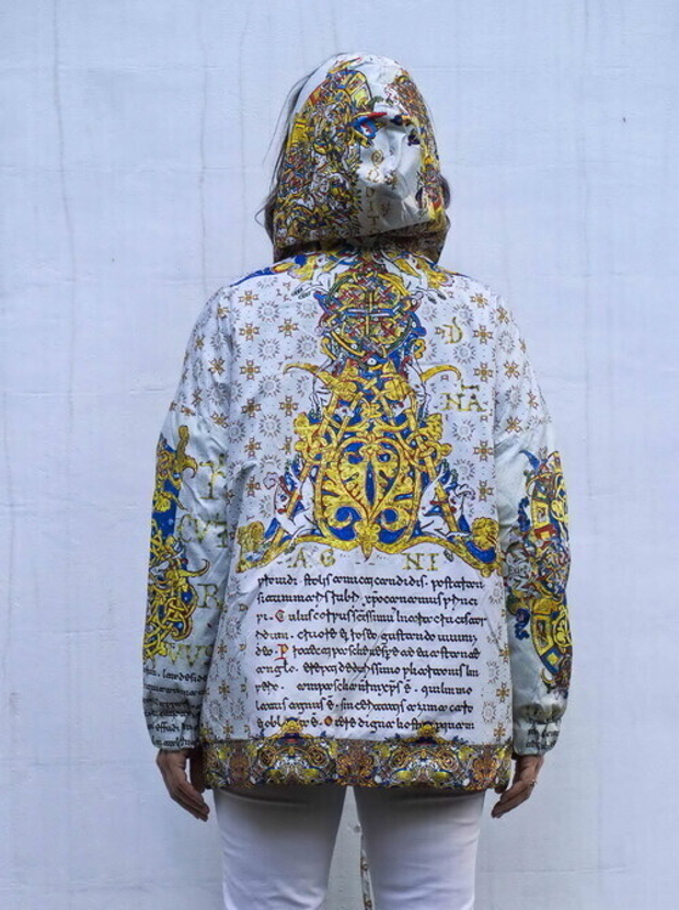 Куртка "Средневековье", по мотивам средневековых буквиц