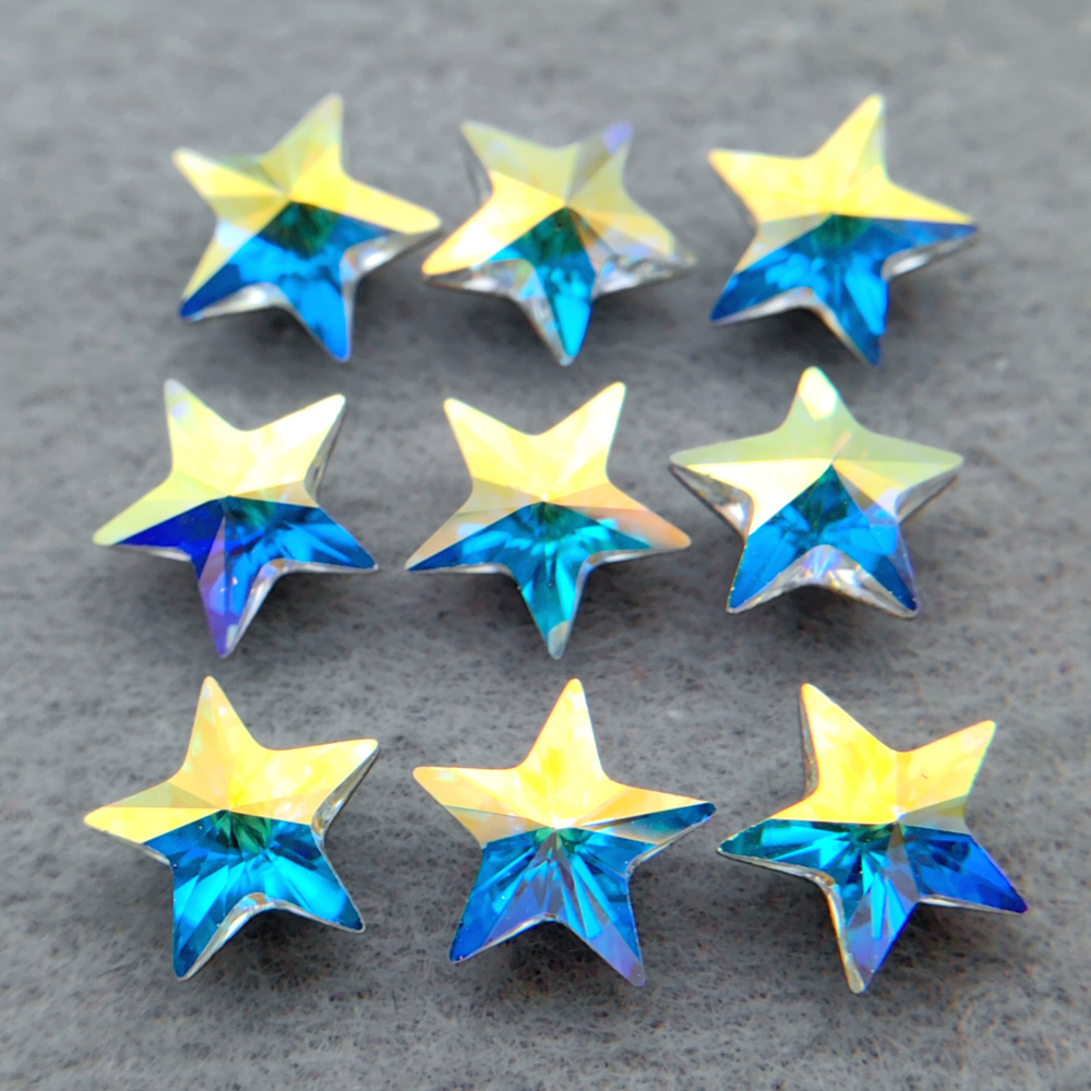 Swarovski 4547 Rivoli Star, Crystal AB F