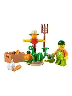 Lego 30590 City Фермерский сад и пугало
